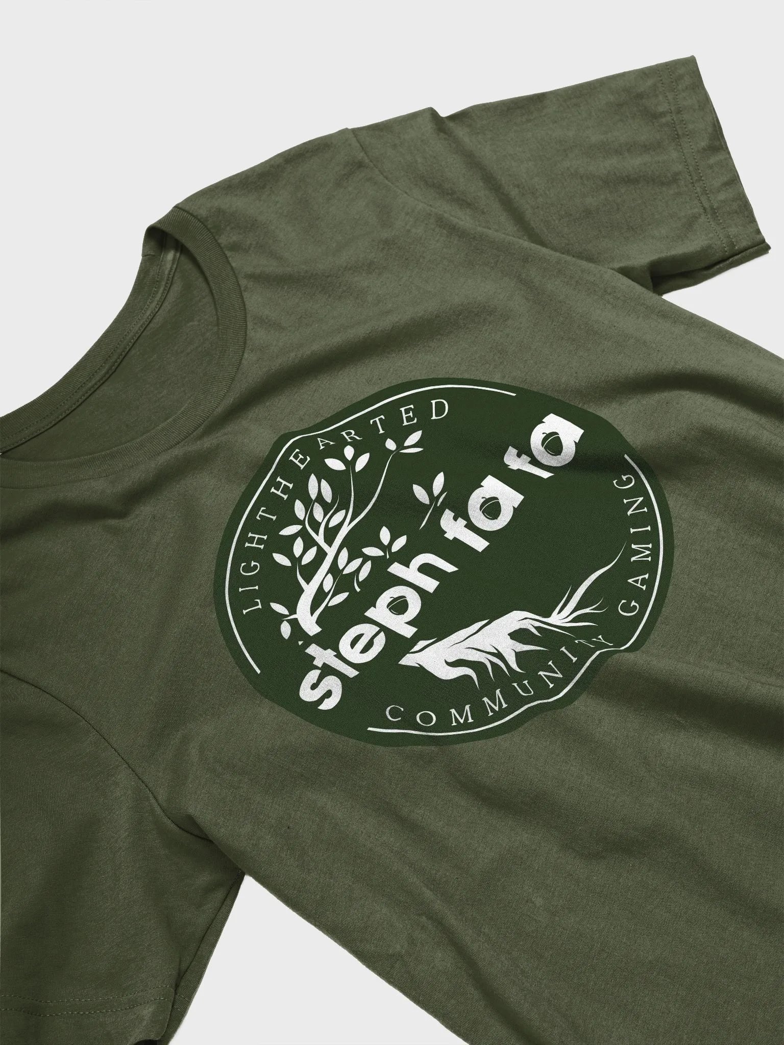 Steph fa fa Lighthearted Logo Circle T-Shirt product image (3)