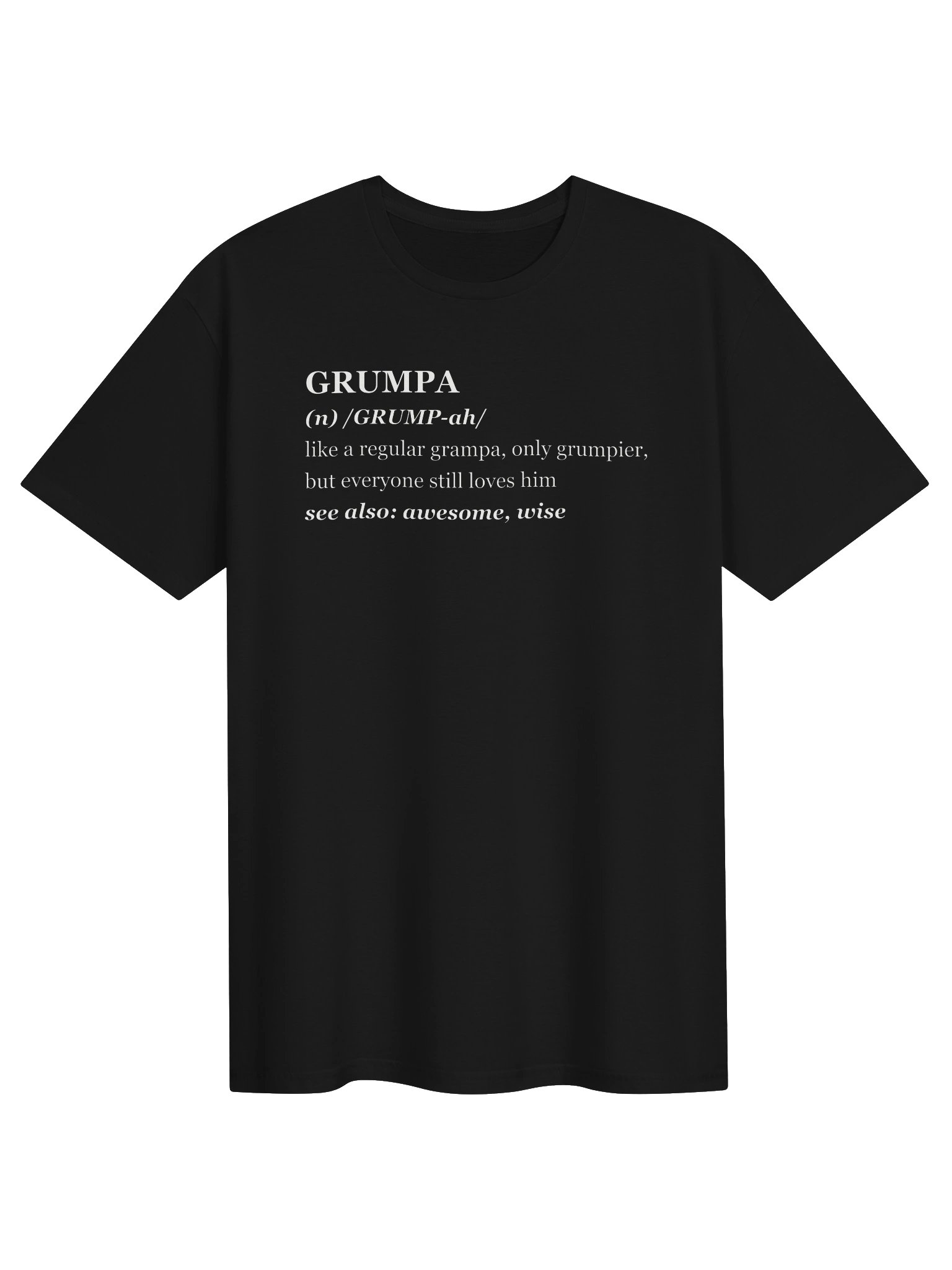Grumpa Definition T-Shirt product image (1)
