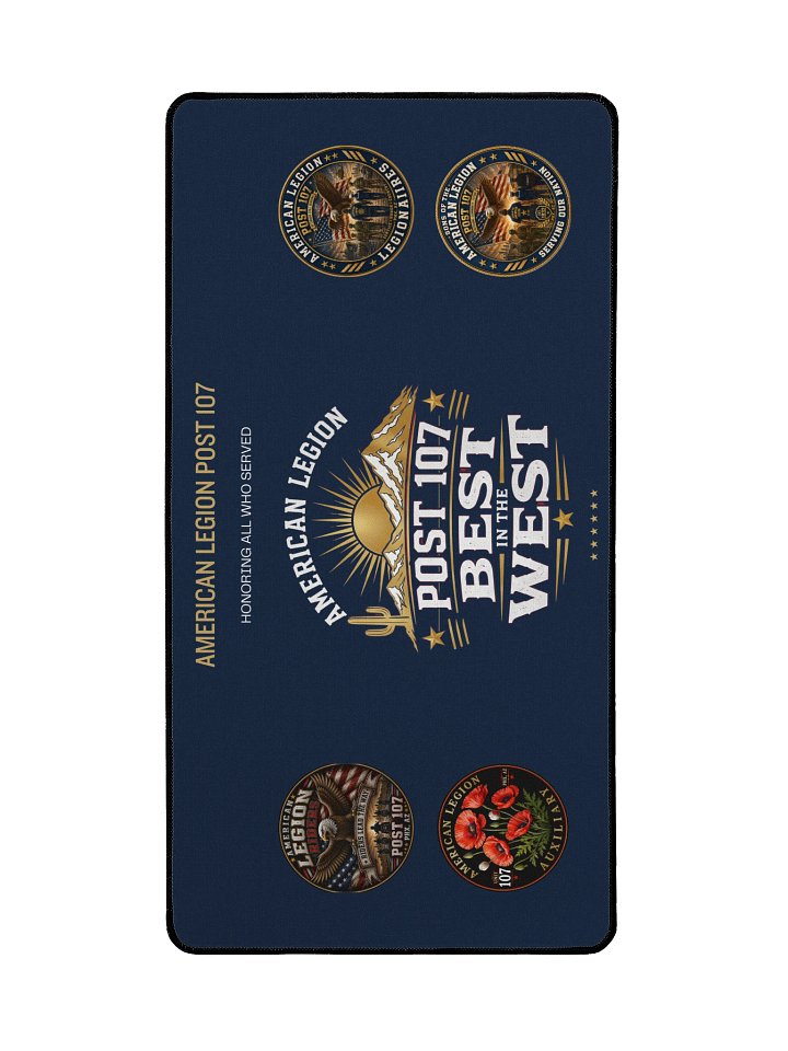 American Legion Post 107 Best in the West Desk Mat product image (2)