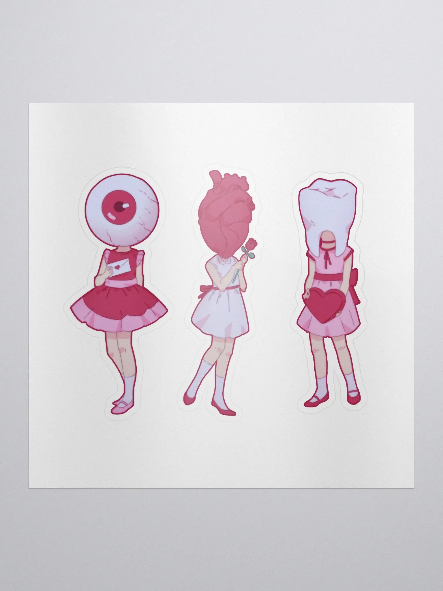 Valentine's Girls (Red) product image (1)