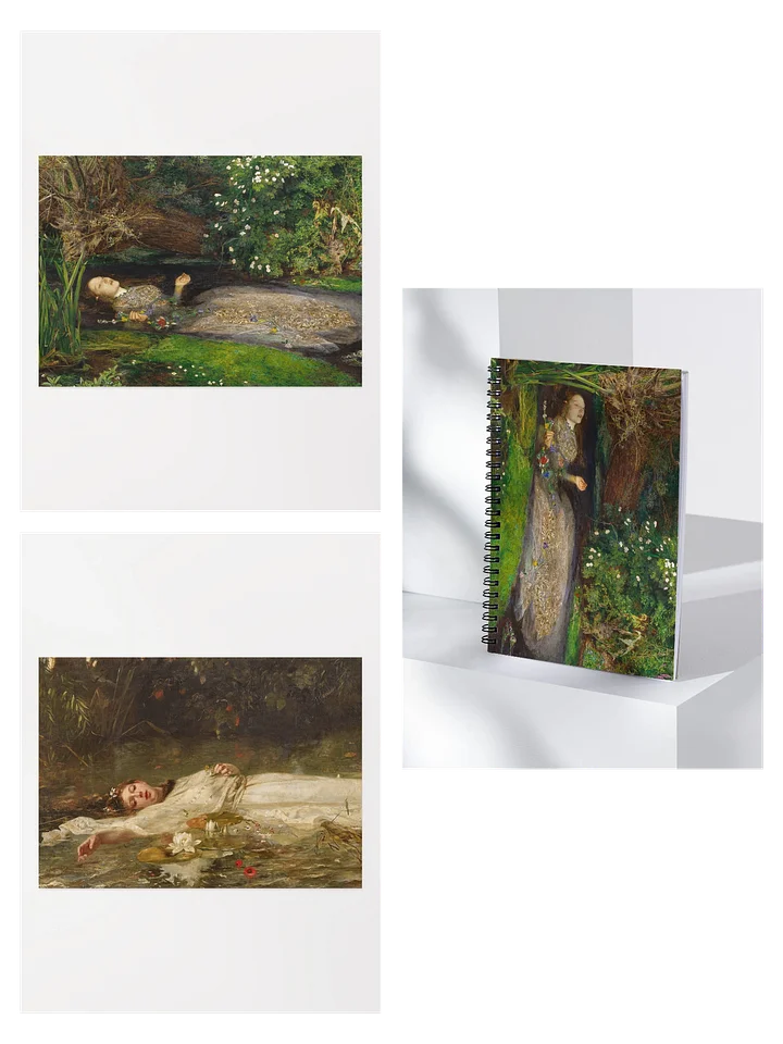 Ophelia Posters and Notebook Bundle product image (1)