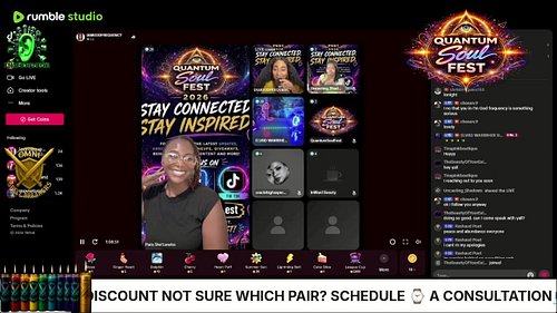 Quantum Soul Fest is approaching. Grab your tickets today! Check BIO for links

#quantumsoulfest #livestream #solarflare
