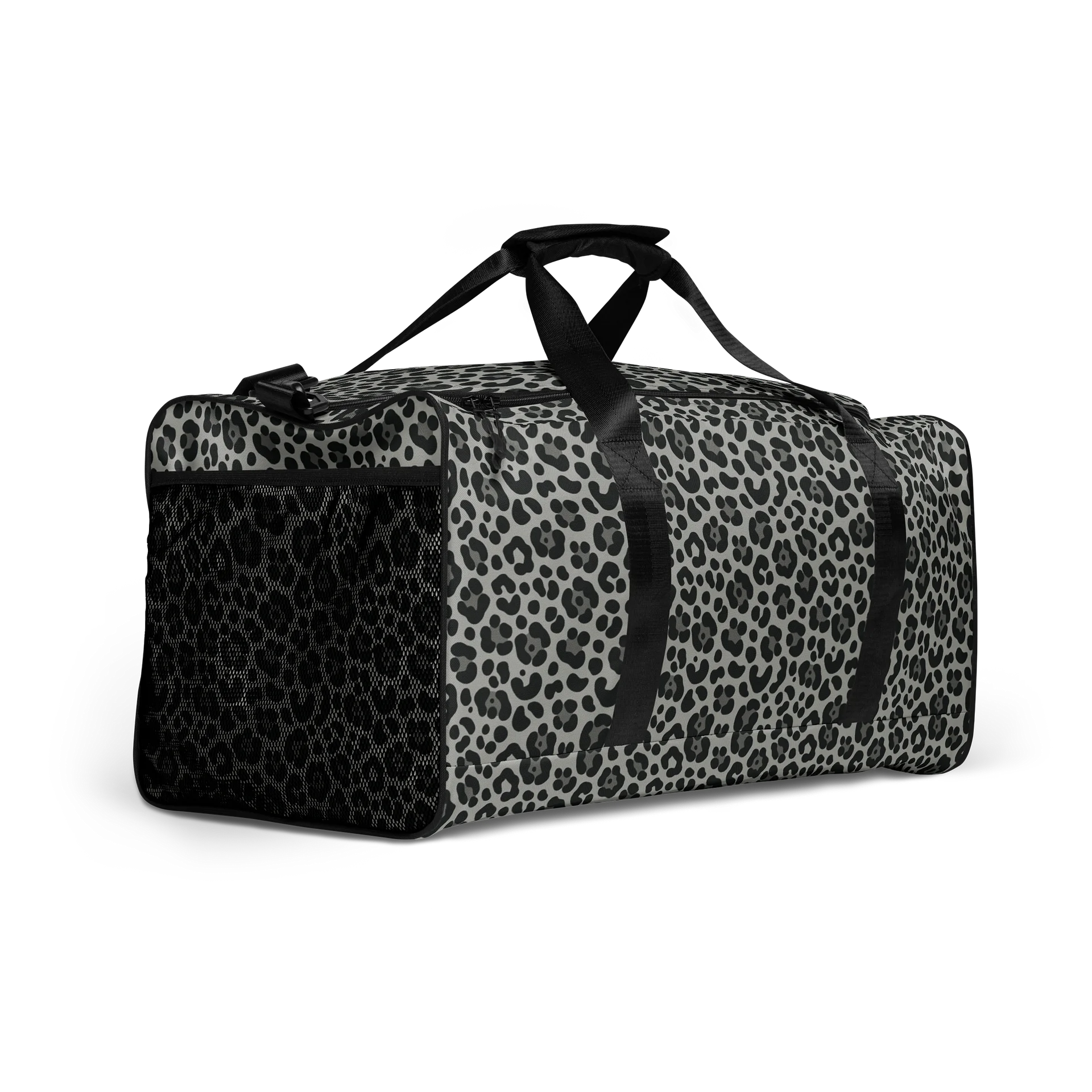 Bold Snow Leopard Print Duffle Bag for Travel product image (2)