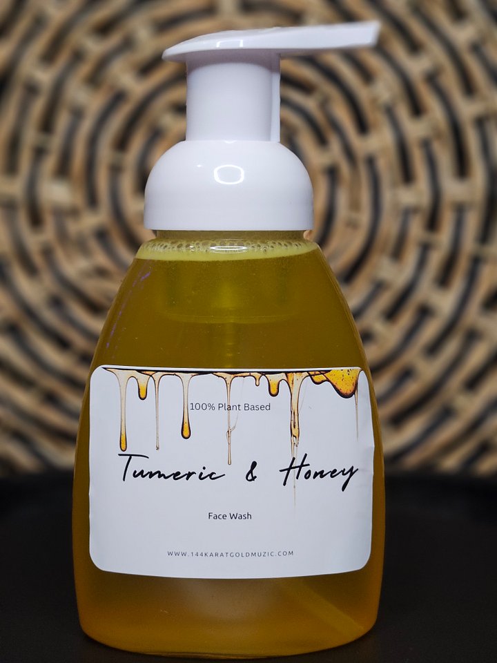 TURMERIC & HONEY FACE WASH (NEW) product image (1)