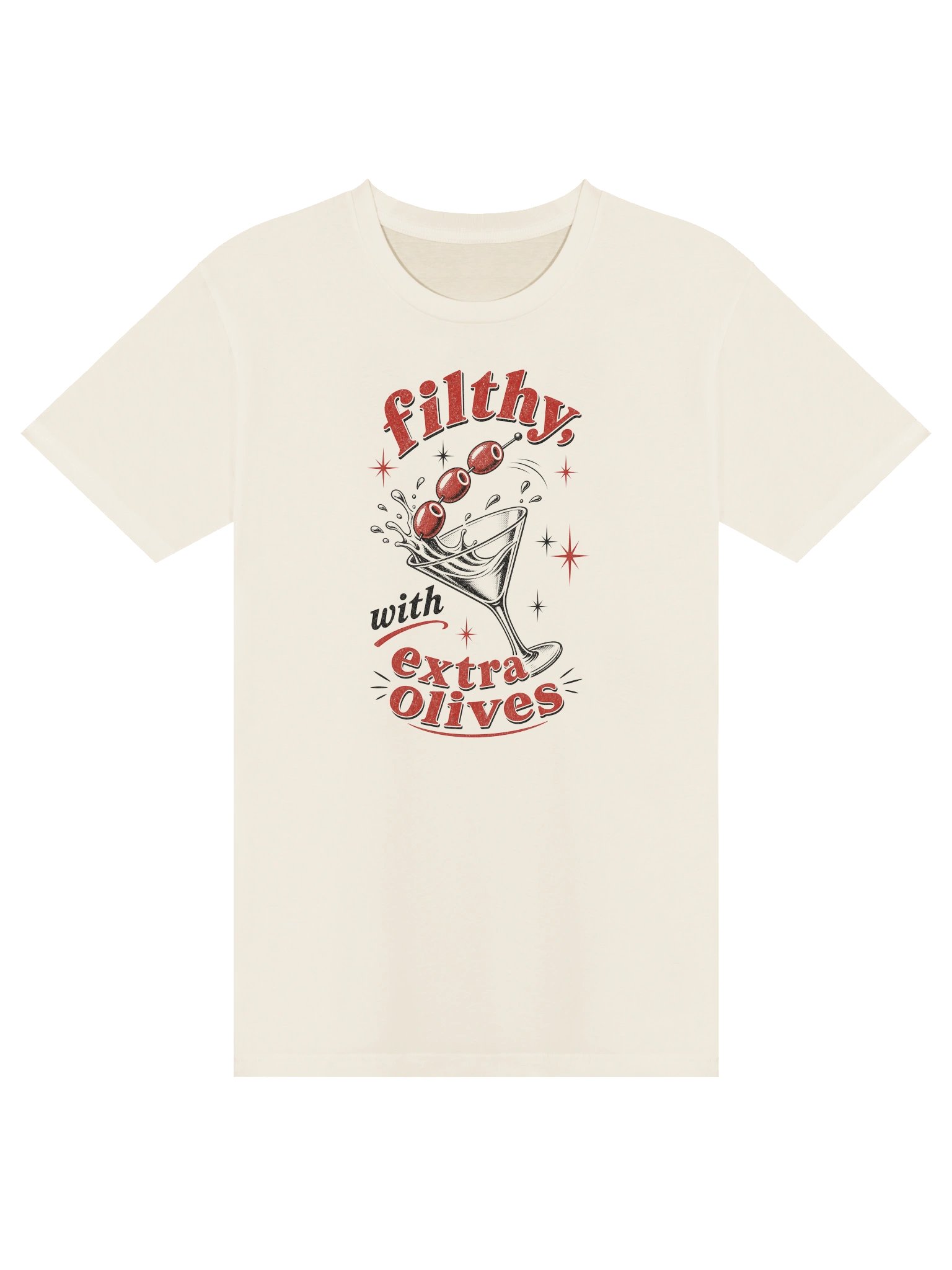 filthy, with extra olives tee product image (1)