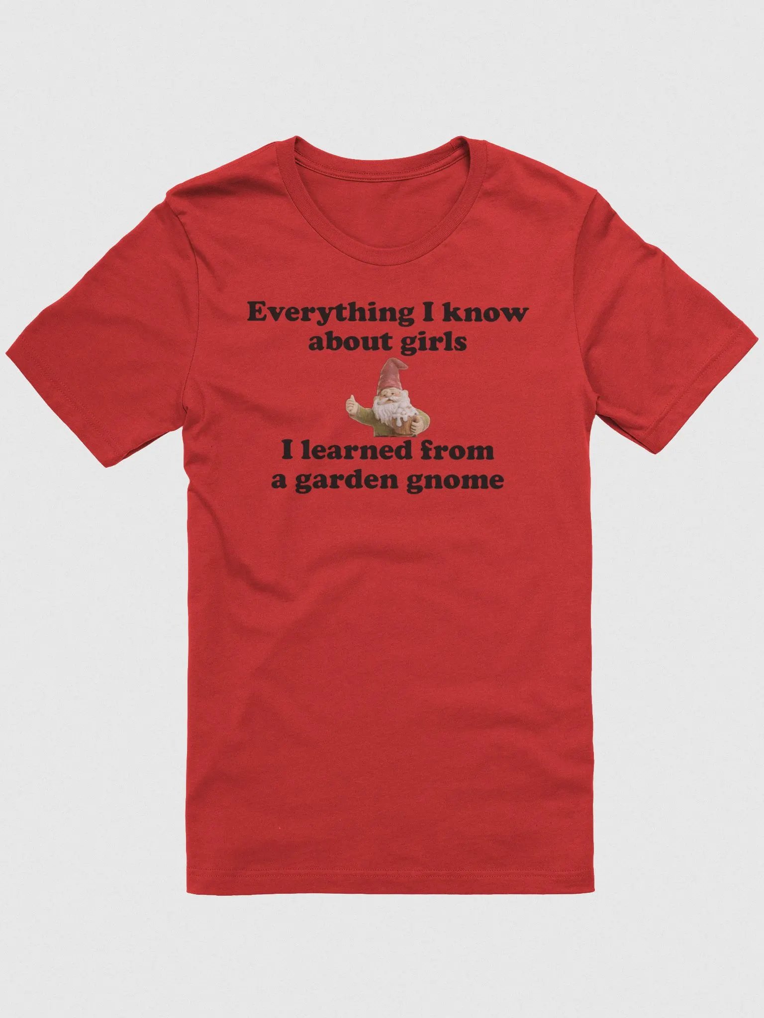 Everything I know about girls supersoft unisex t-shirt product image (2)