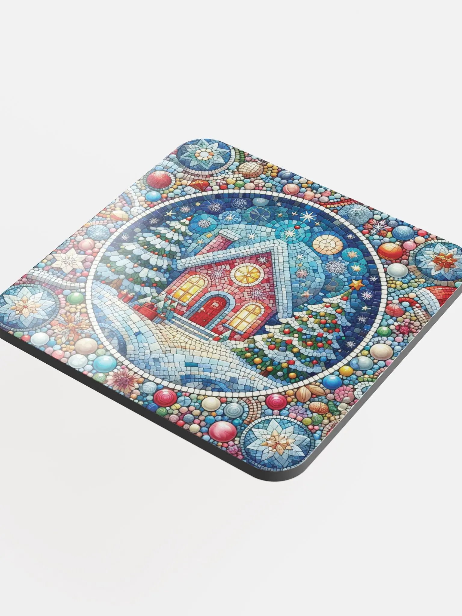 Festive Winter Mosaic Coaster product image (4)