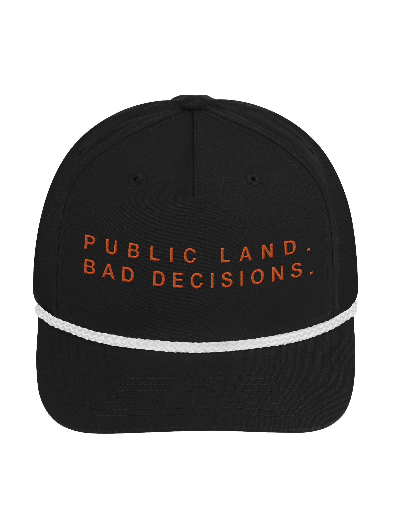 Public Land Bad Decisions Rope Hat product image (1)