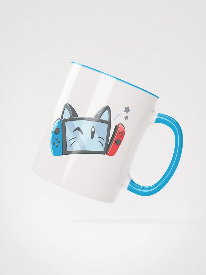 Nintenkats Ceremic Mug - Blue and White product image (4)