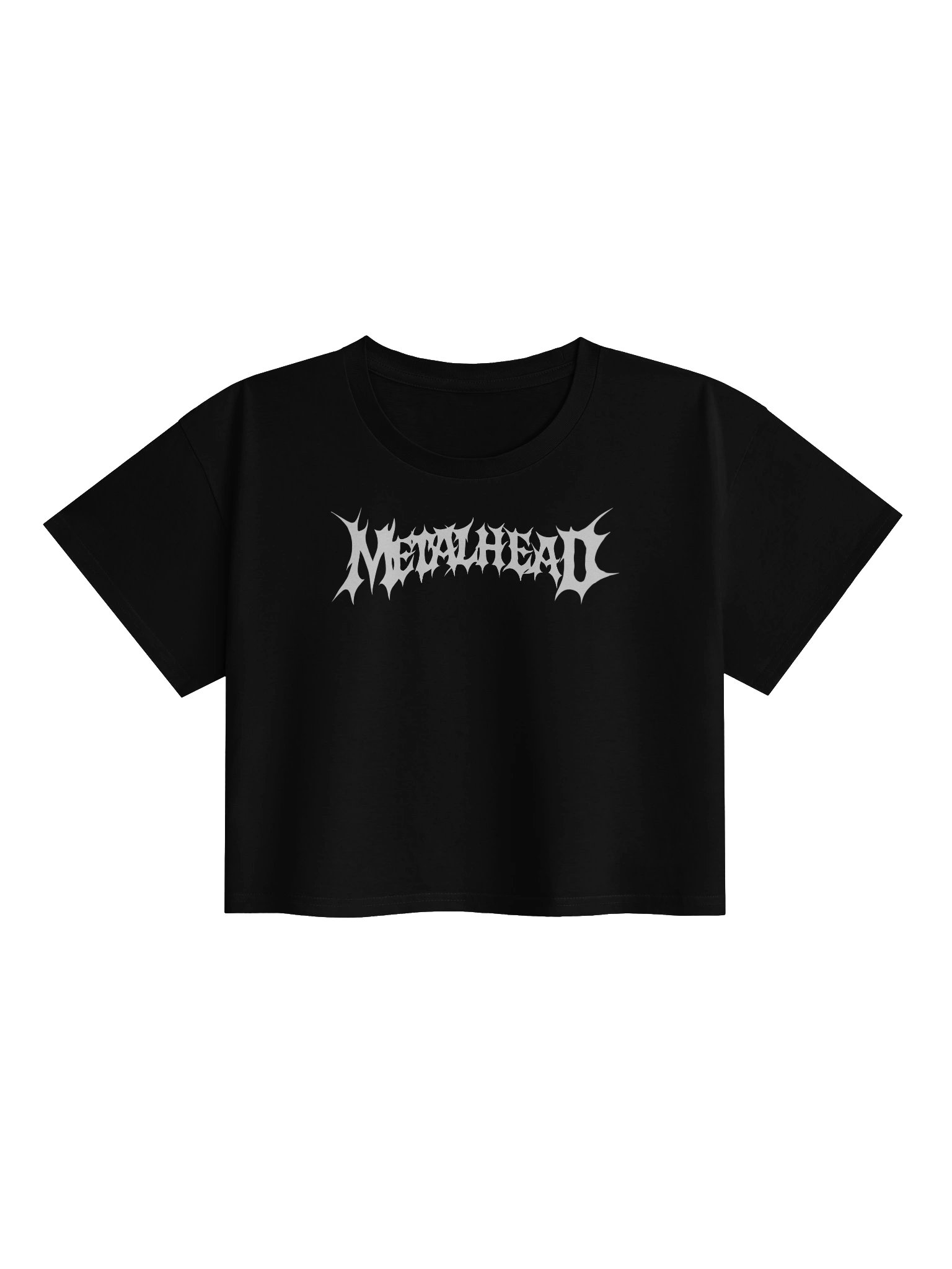 Metalhead Crop Tee product image (1)
