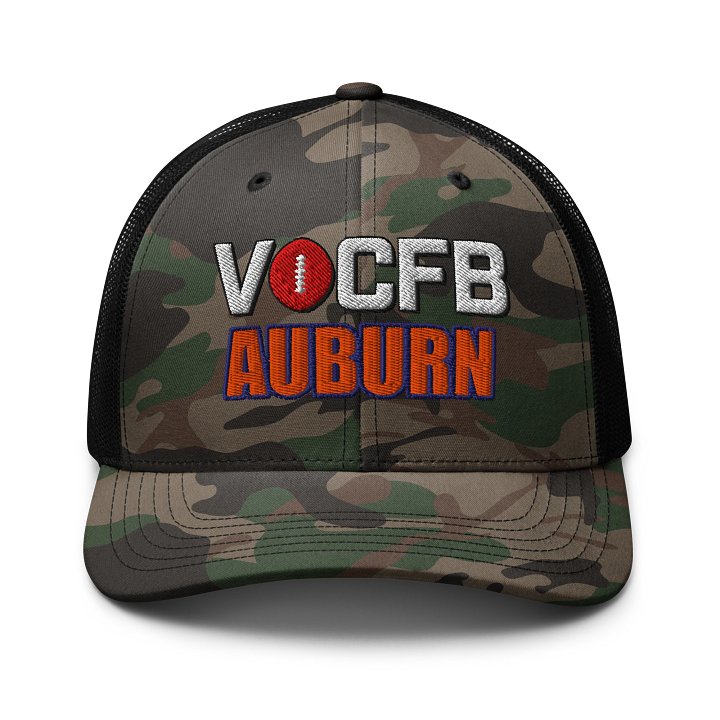 Auburn VOCFB Camo Trucker Hat product image (1)
