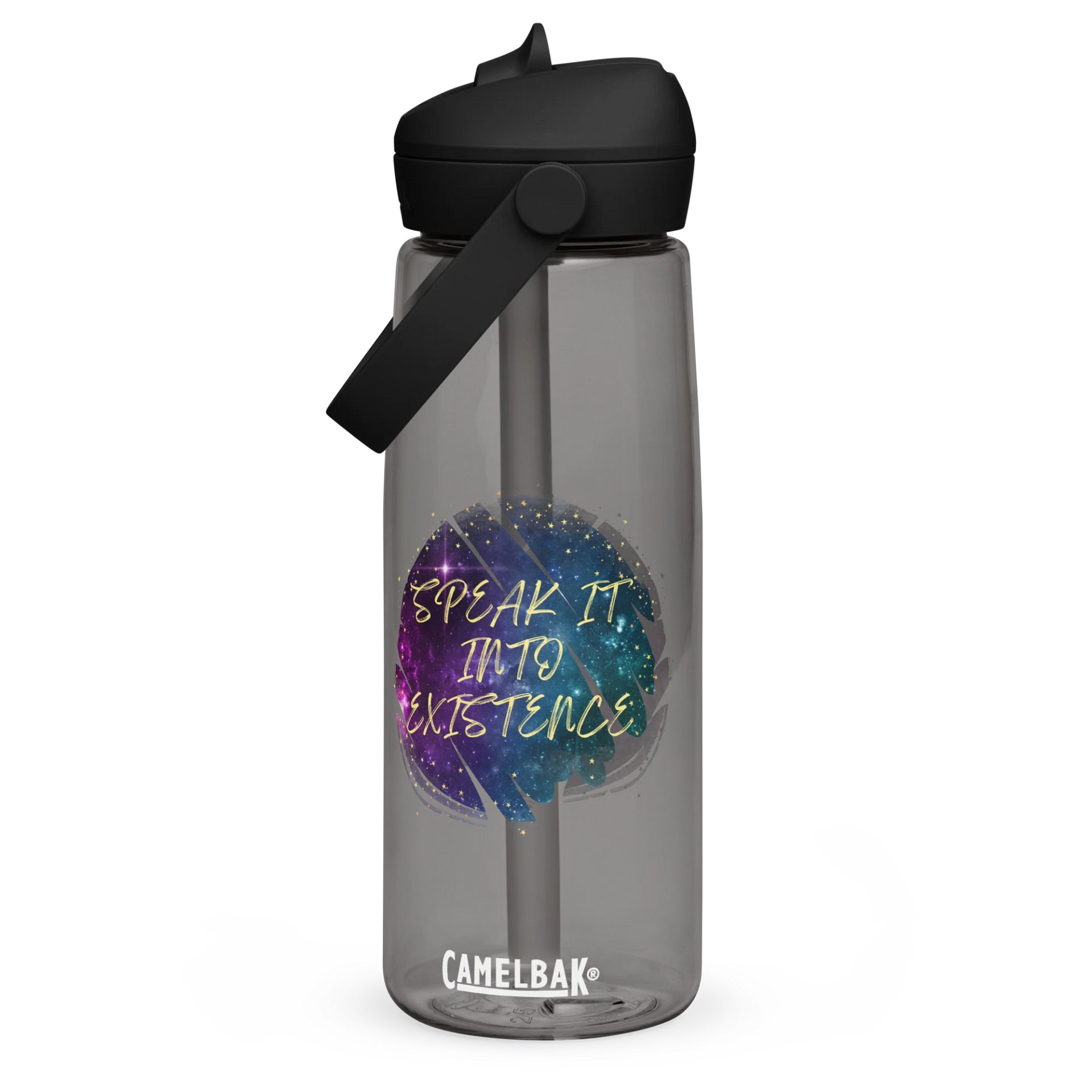 Galactic Affirmation Flip Straw Water Bottle product image (1)