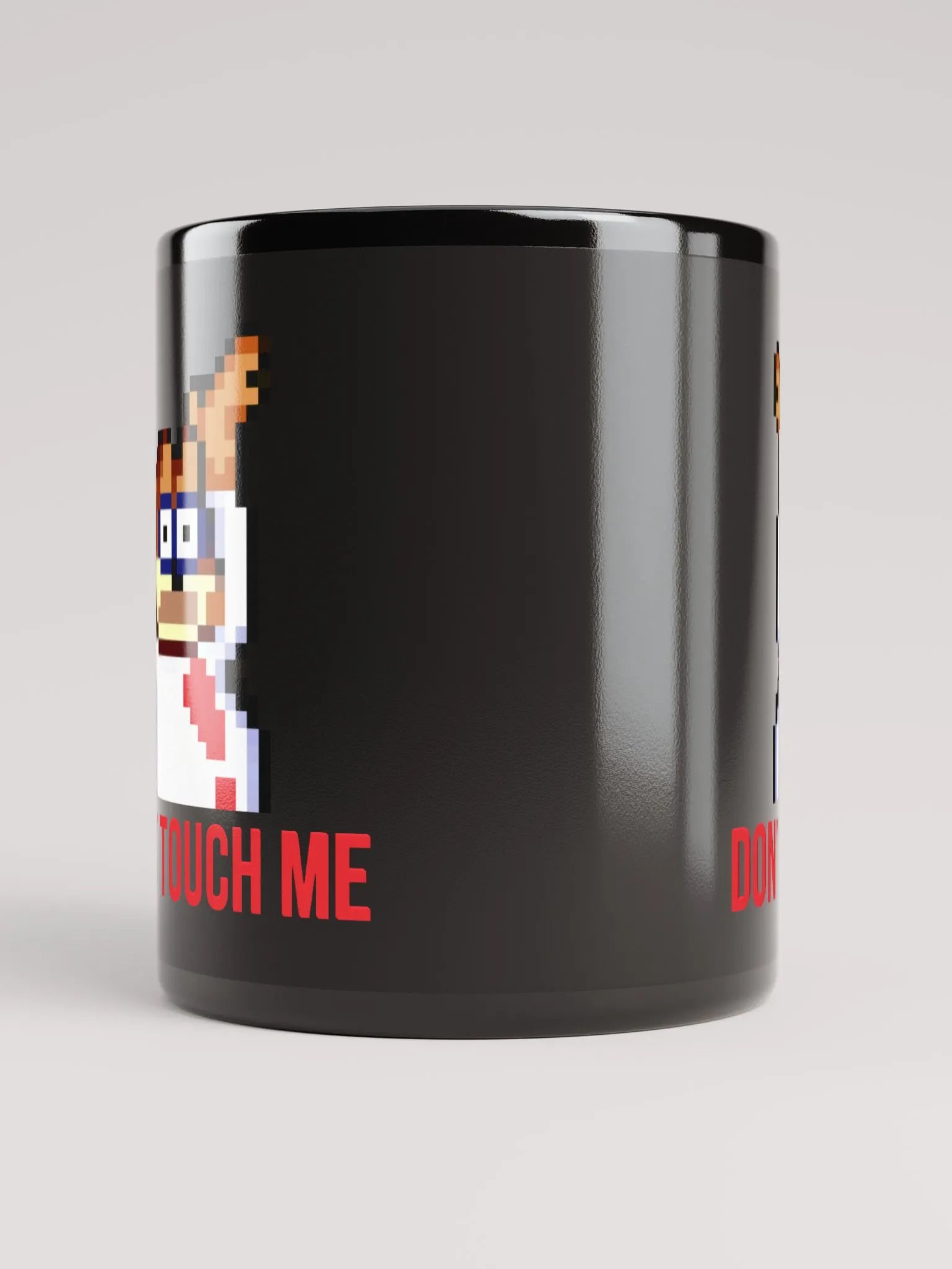 Don't Touch Me Mug Black product image (9)