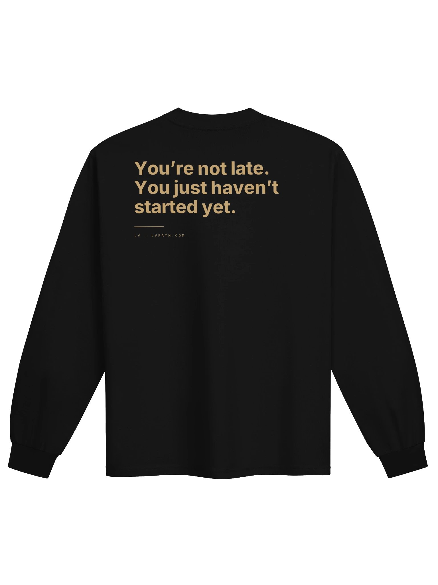 Not Late Heavyweight Long Sleeve product image (2)