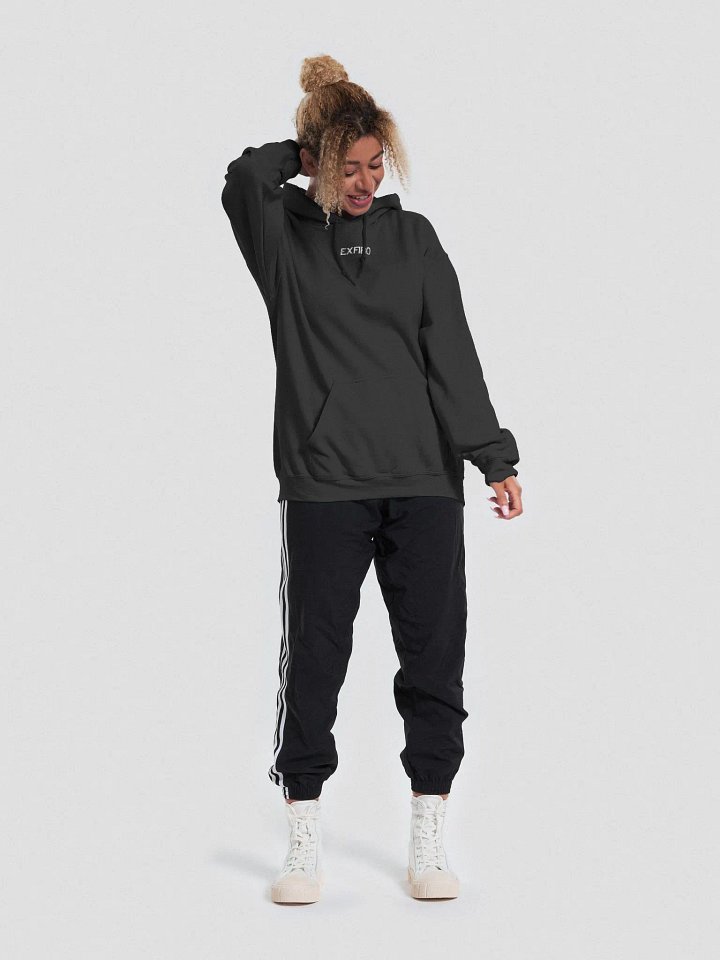 Black EXFIB0 Hoodie product image (2)