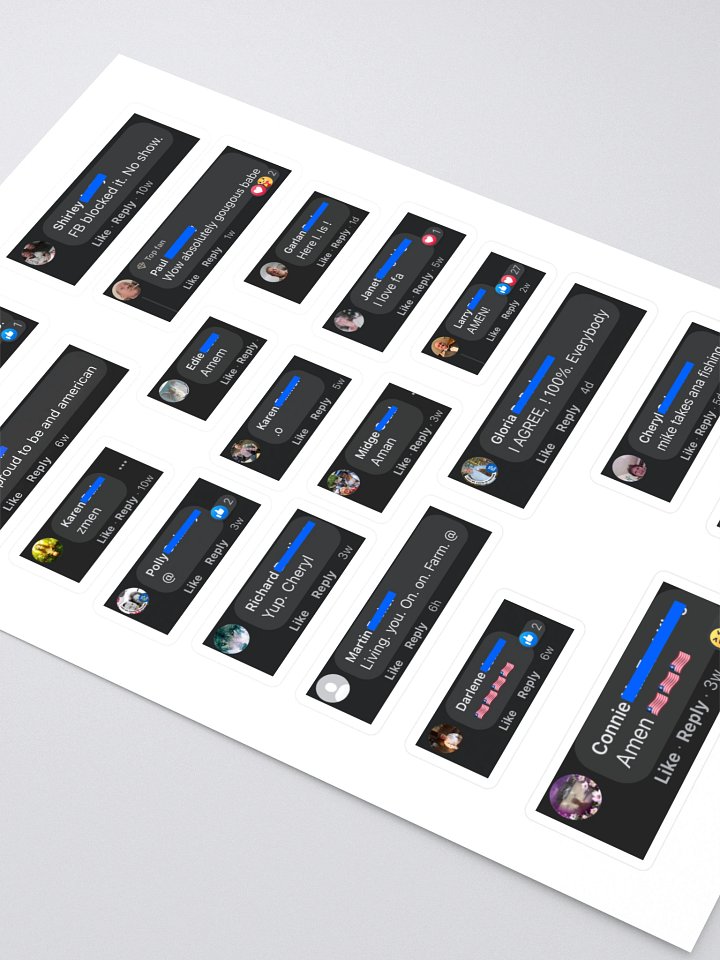Comment Stickers #1 product image (2)