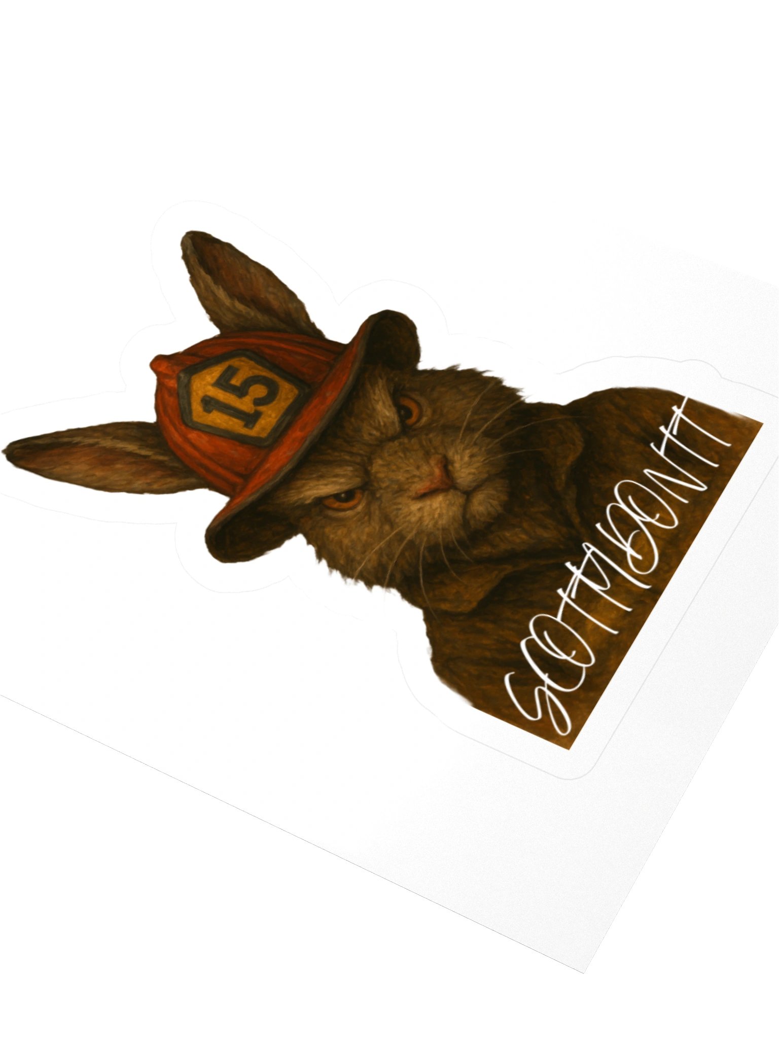 Troubled Rabbit Stickers product image (7)
