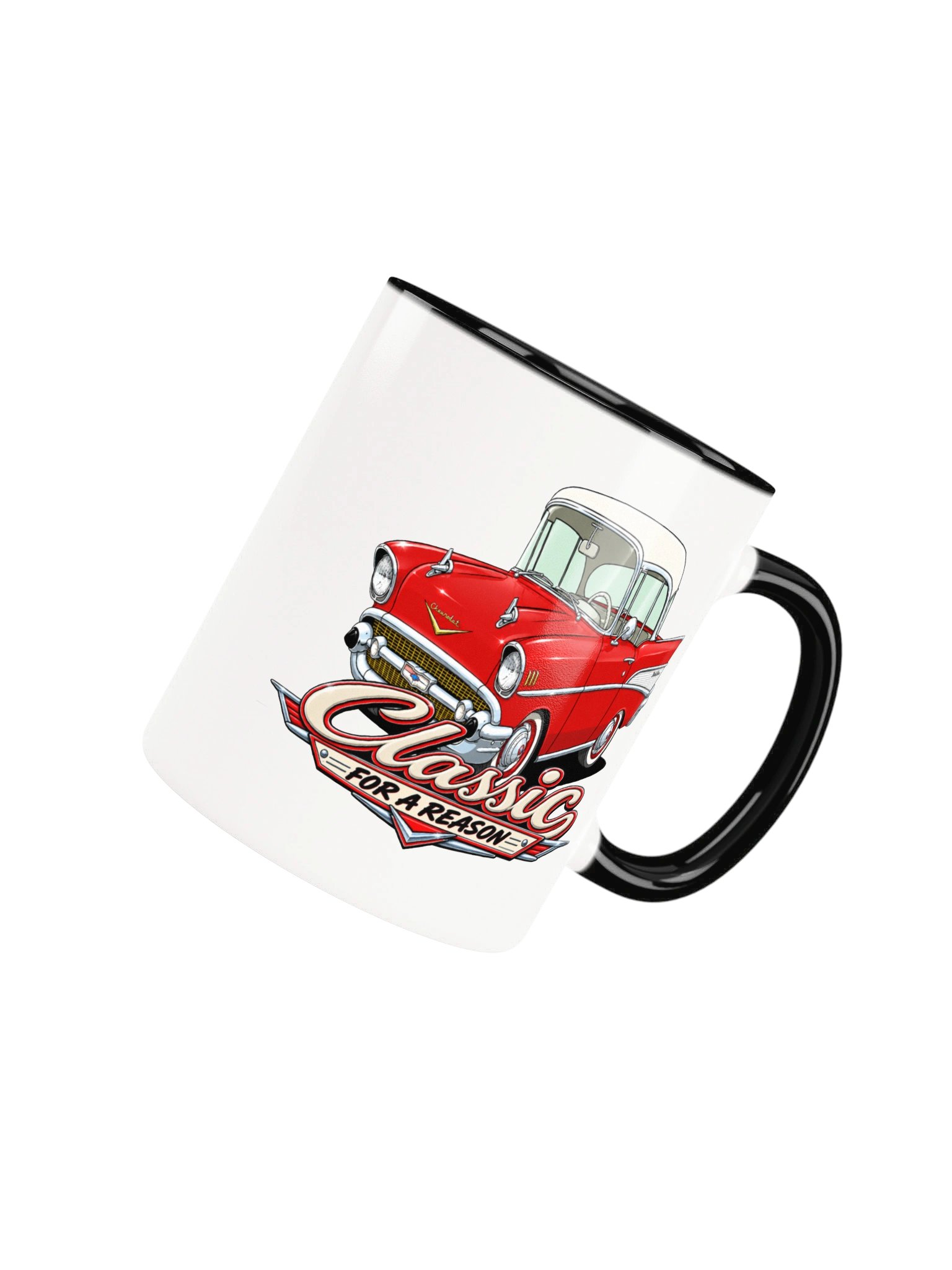 1957 Chevy Bel Air – Classic for a Reason Color Accent Mug product image (38)
