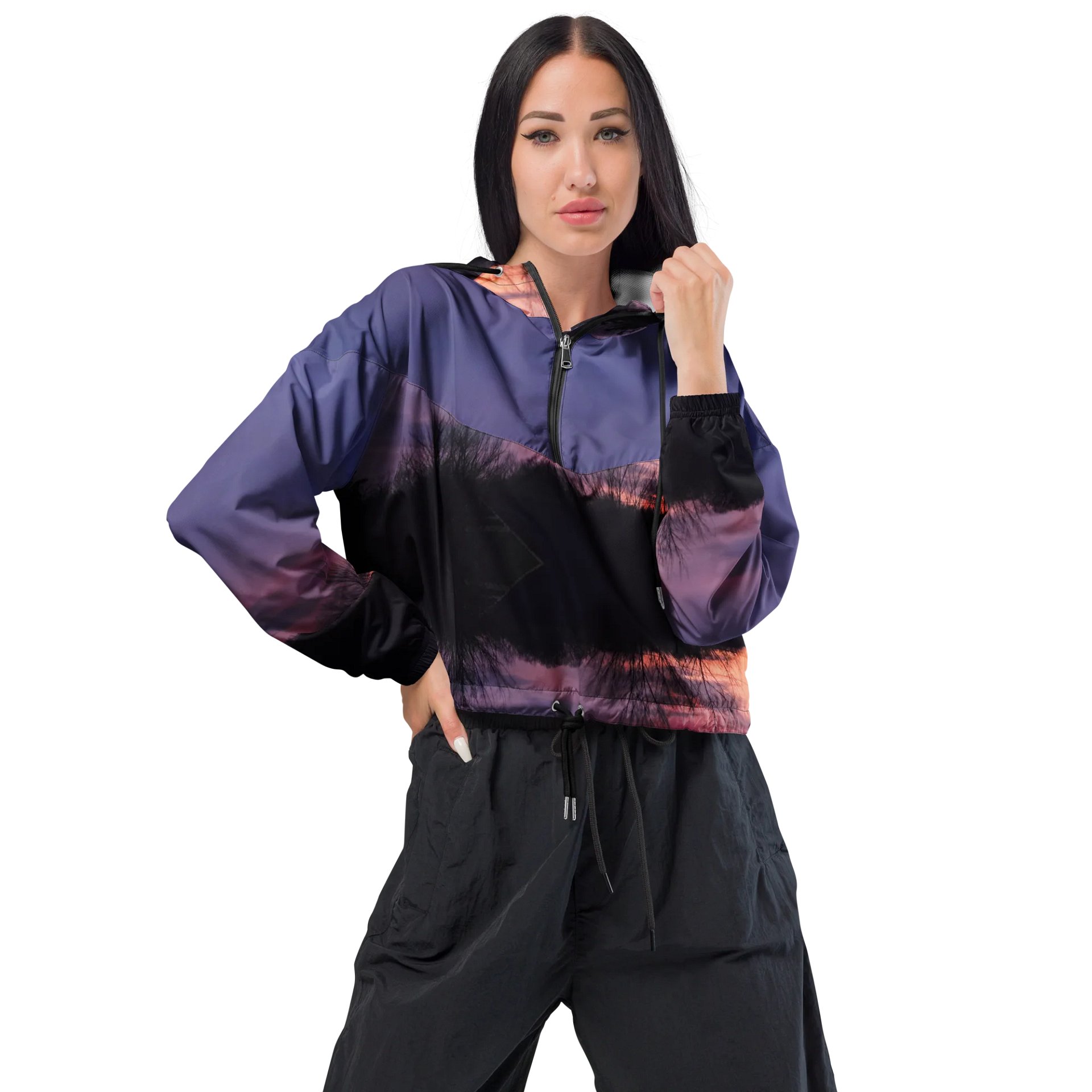 Sunset Silhouettes Women's Windbreaker product image (1)