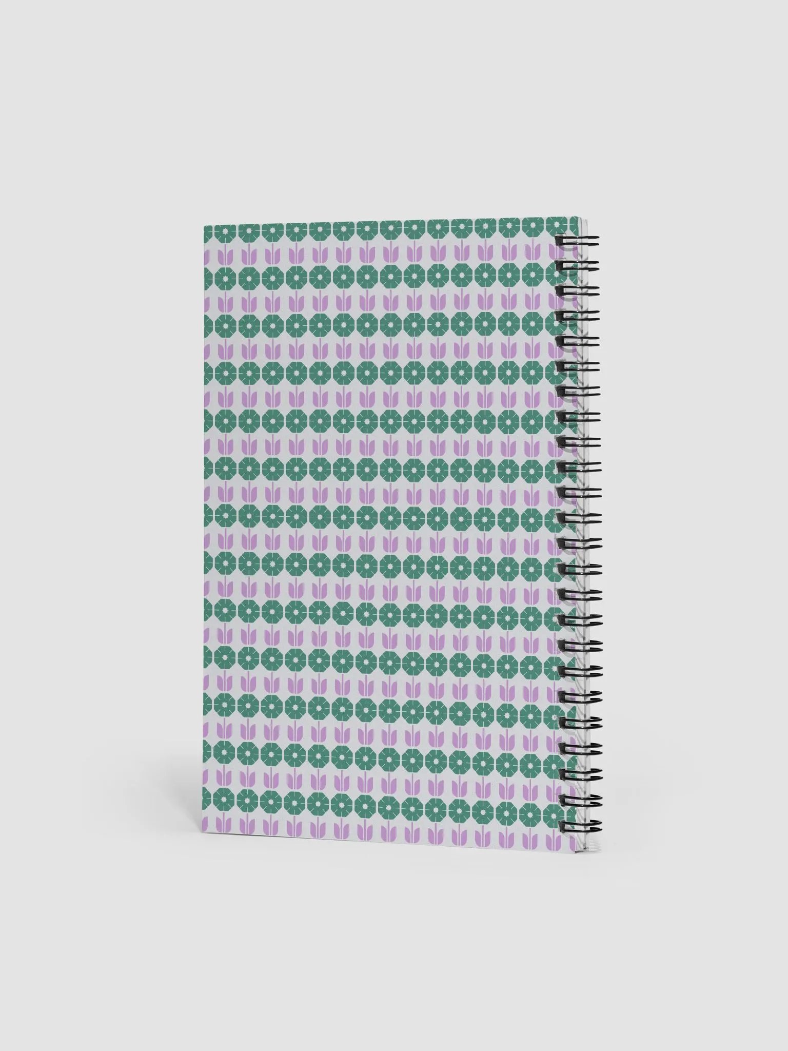 funky flower pattern notebook product image (2)