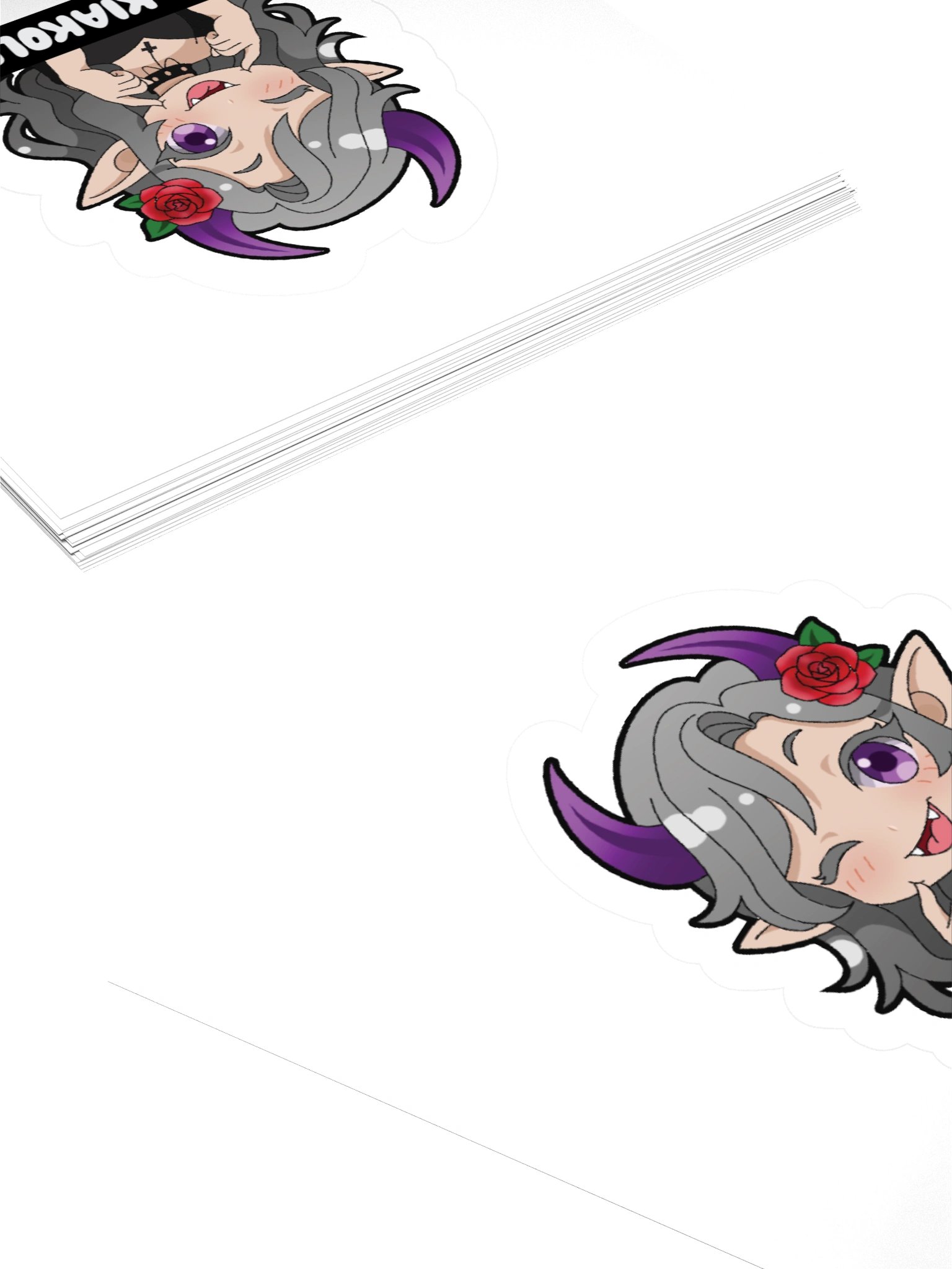 Devilishly Cute Kiako Sticker product image (10)