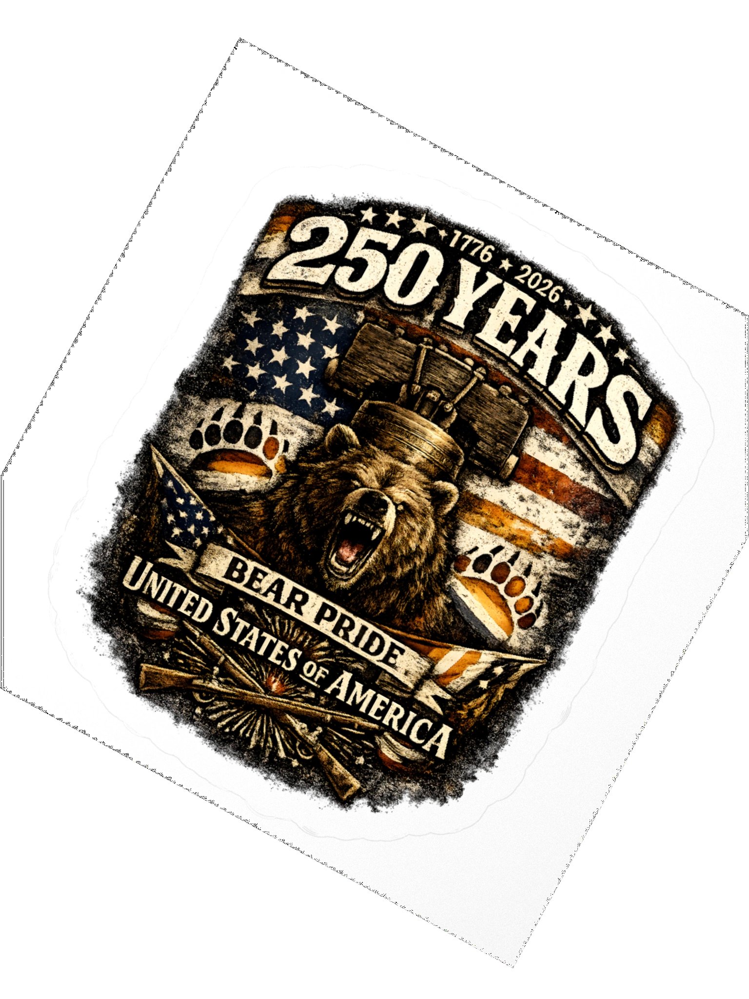 Limited Edition - Bear Pride 250 Celebration Sticker product image (4)