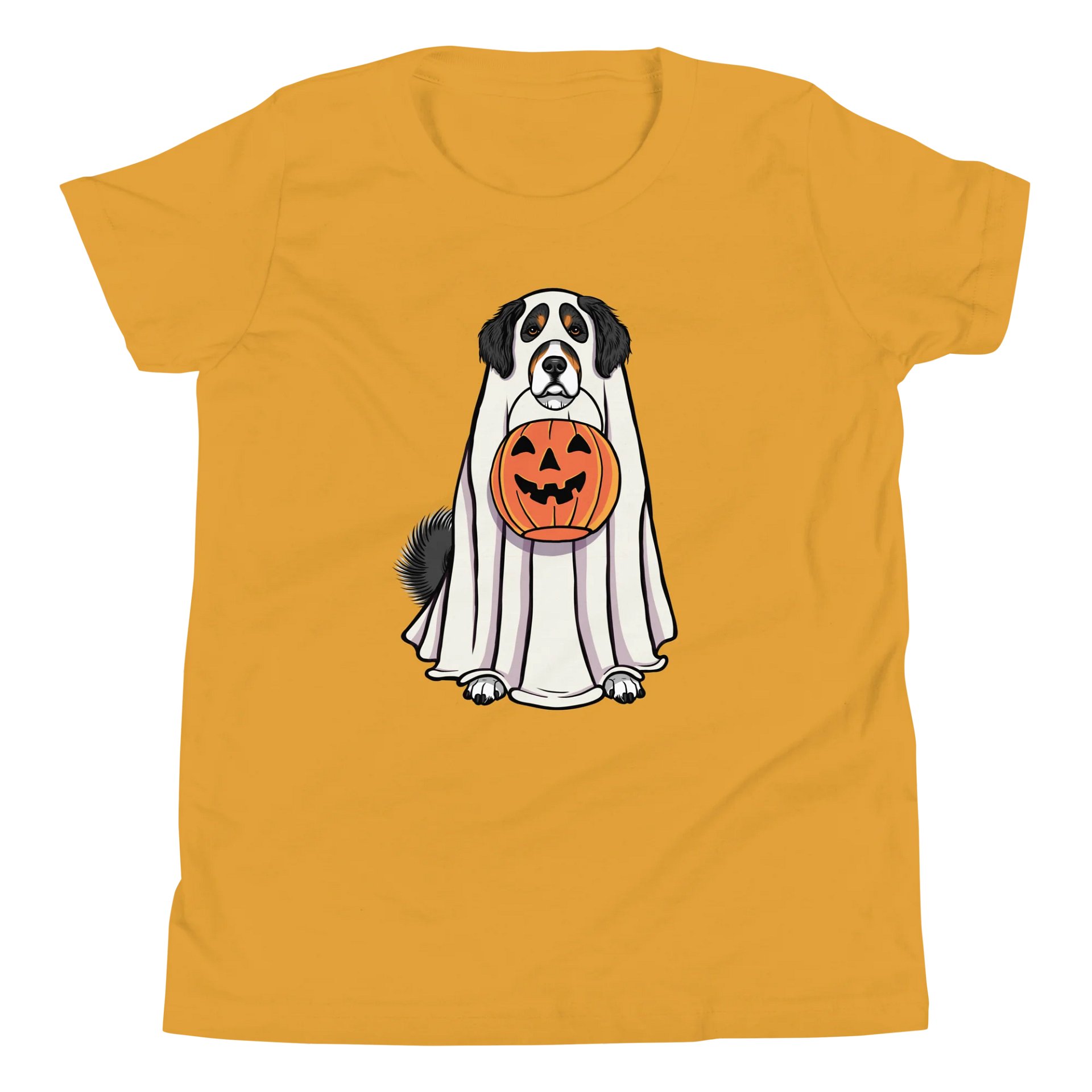 Halloween Bernese Mountain Dog Youth T-Shirt product image (5)