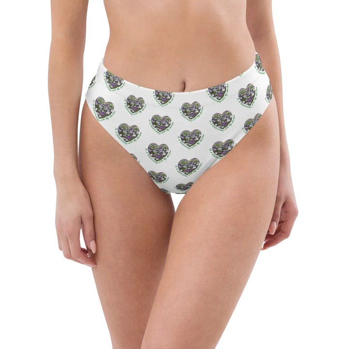 Symmetrical Shield Green All-Over Bikini Bottoms product image (2)