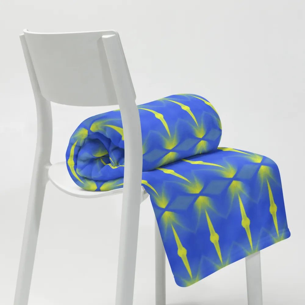 Bold & Bluetiful Vibrant Throw Blanket product image (8)