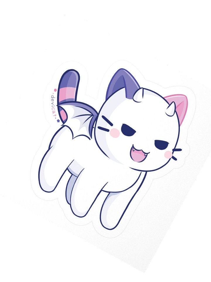 CandiCat Demon 2022 Sticker product image (2)