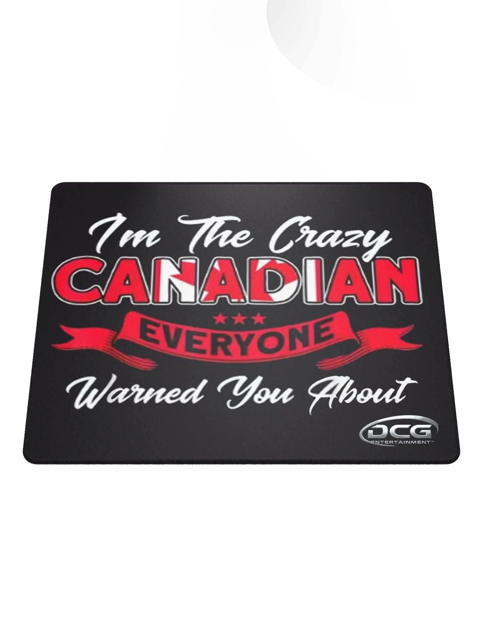 Crazy Canadian Gamer Mouse Pad product image (1)