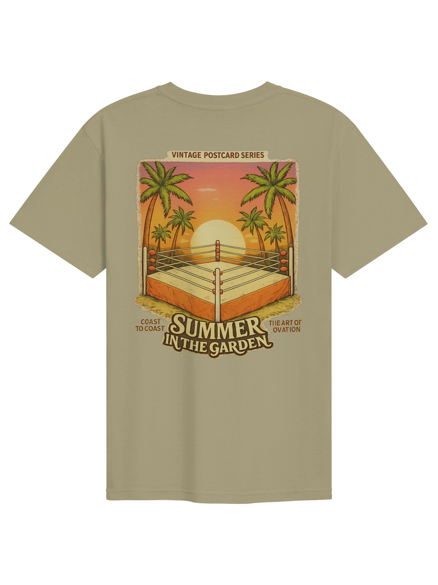 Coast to Coast – Vintage Wrestling Tee product image (2)