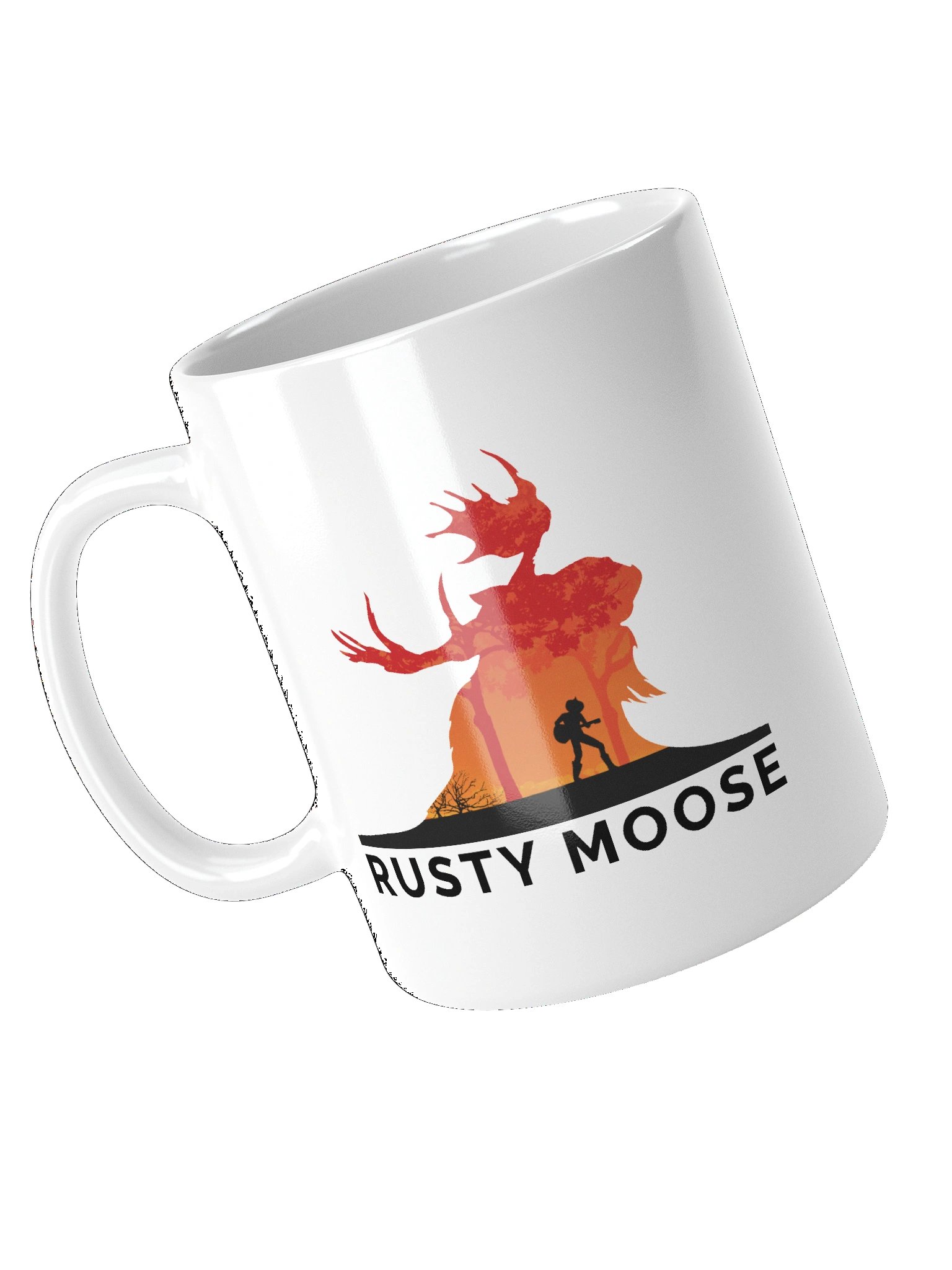 Rusty Moose Coffee Mug (White) product image (4)