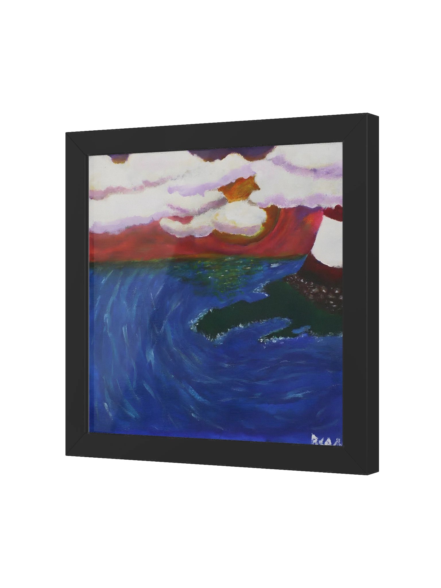 Uncharted Waters - Framed Print product image (2)