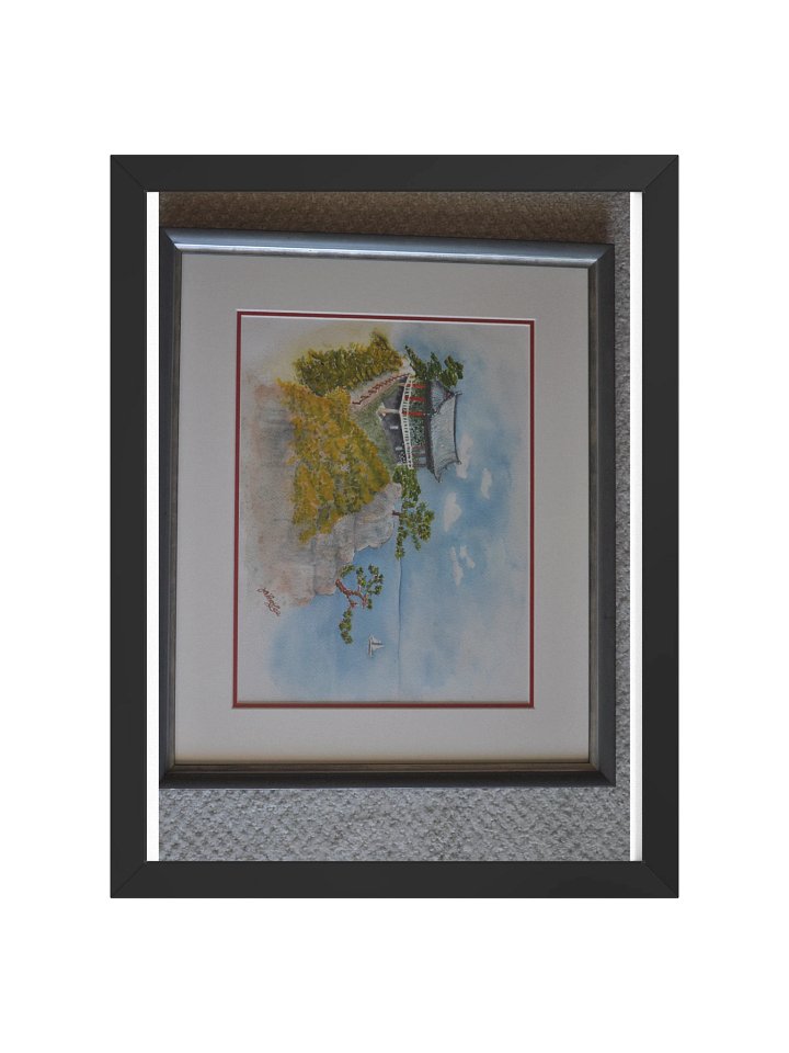 Pagoda On A Rocky Land's End product image (1)