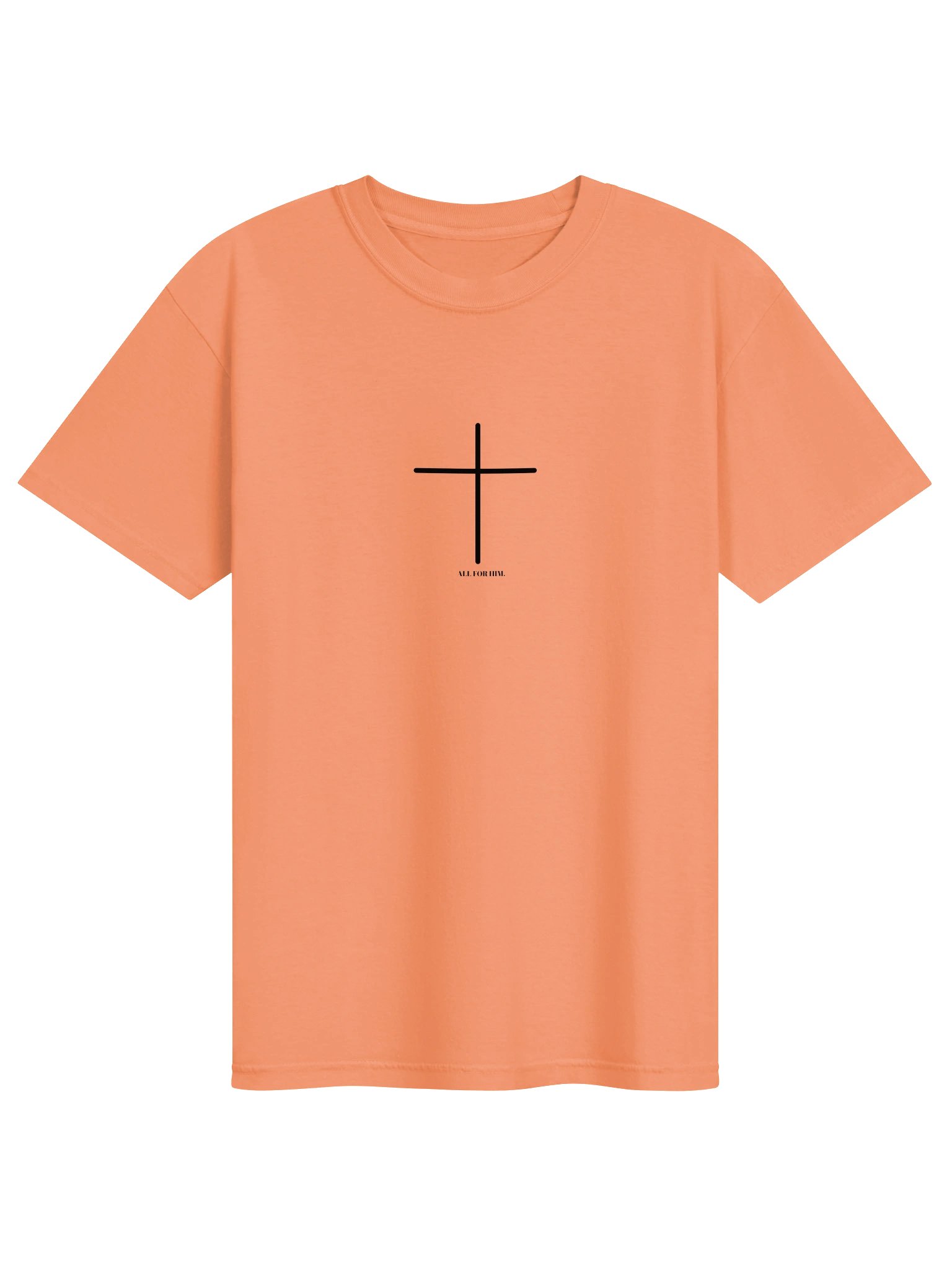 All for Him Basic Orange Tee product image (1)