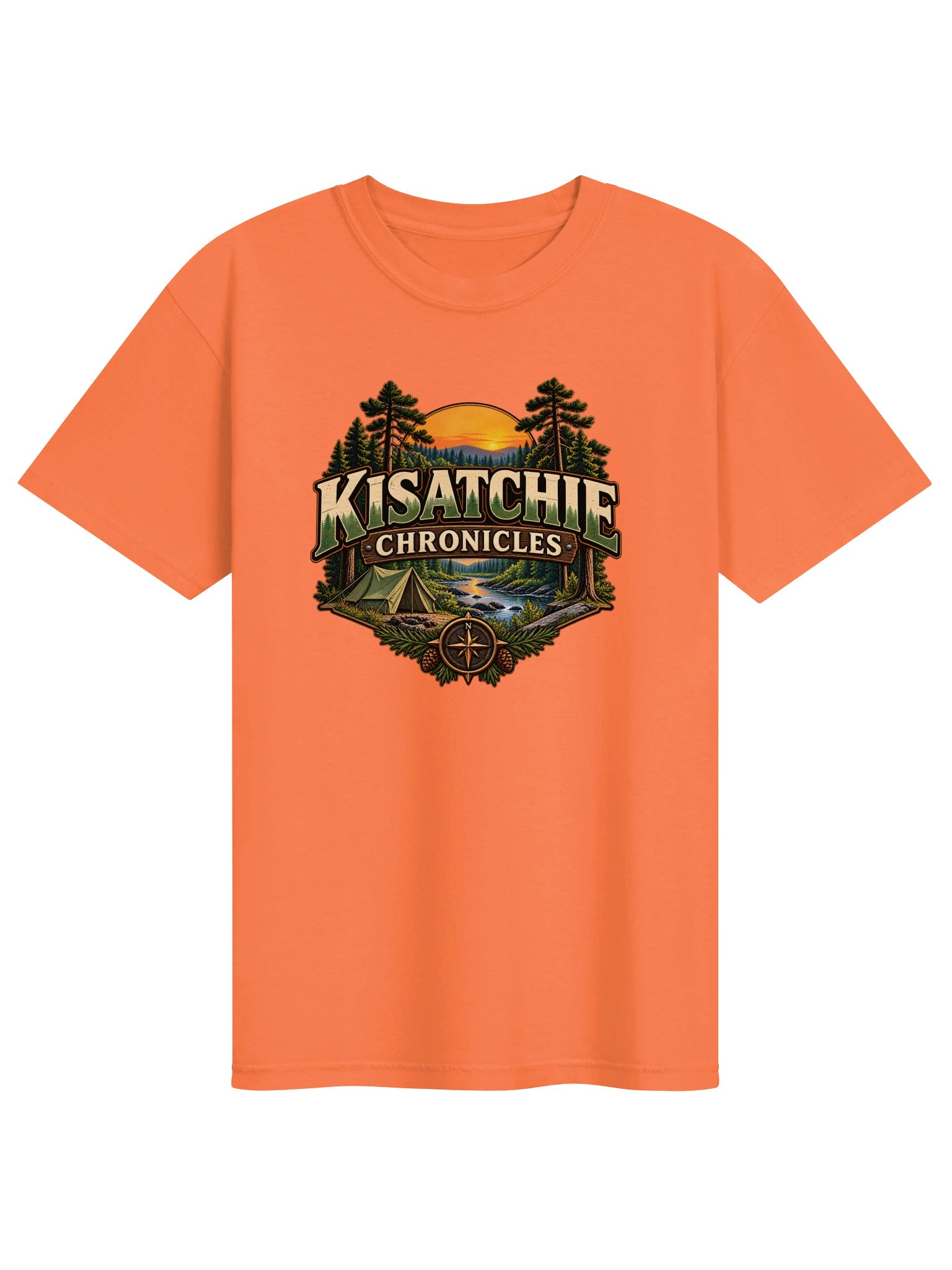 Kisatchie Chronicles Wilderness Emblem Comfort Colors Tee product image (49)
