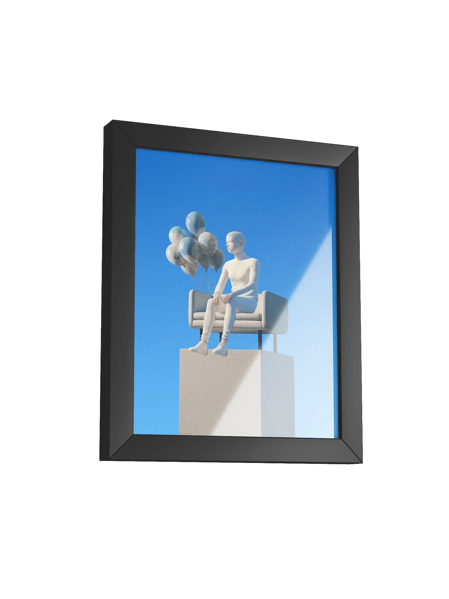 Chilling Vertical Framed High-Quality Matte Poster product image (2)