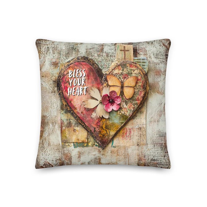 Bless Your Heart: Decorative Pillow product image (1)