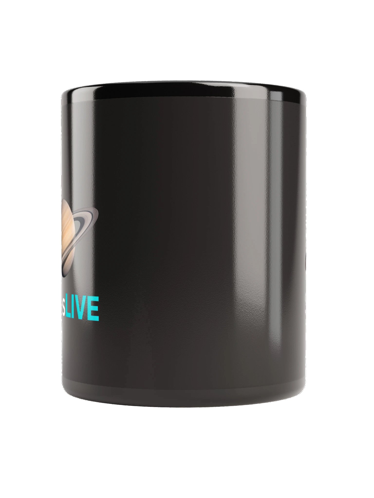 SkiesLIVE Saturn Mug (Black) product image (8)