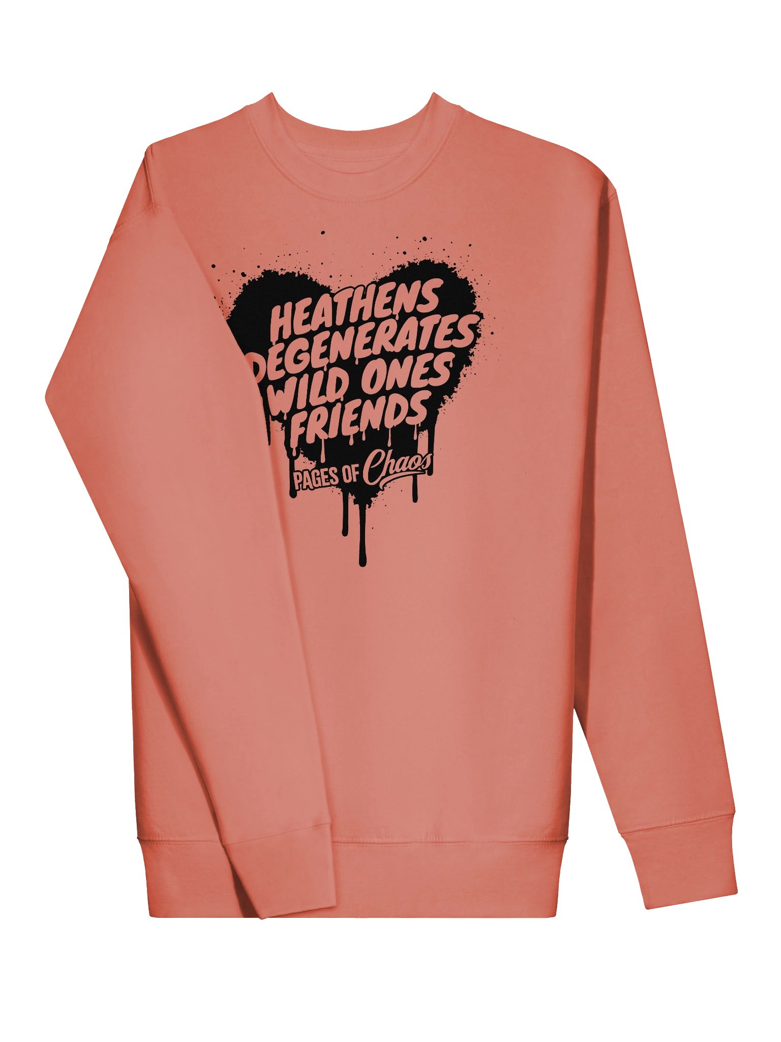 Heathens, Degenerates, Wild Ones, and Friends Sweatshirt - Black product image (3)