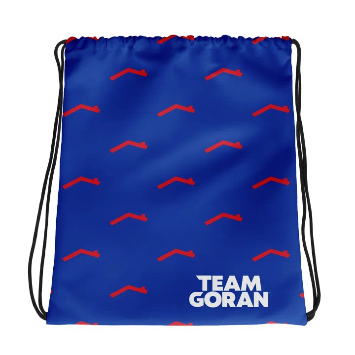 Team Goran Red Roof Drawstring Bag product image (1)