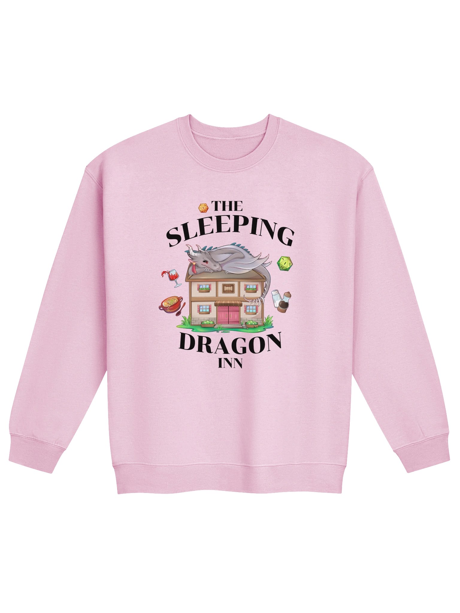 The Sleeping Dragon Inn Crewneck [Black Font] product image (33)