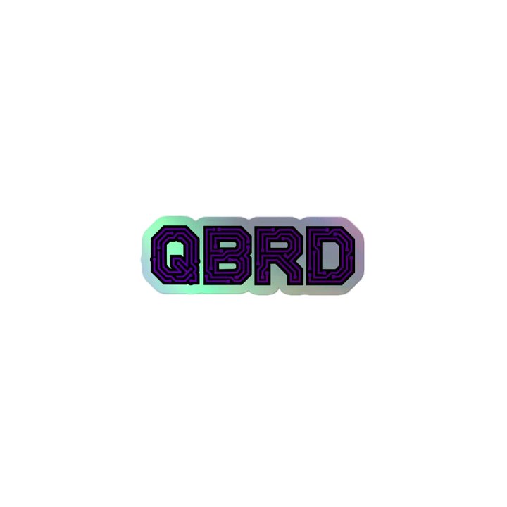 QBRD Holographic Sticker product image (1)