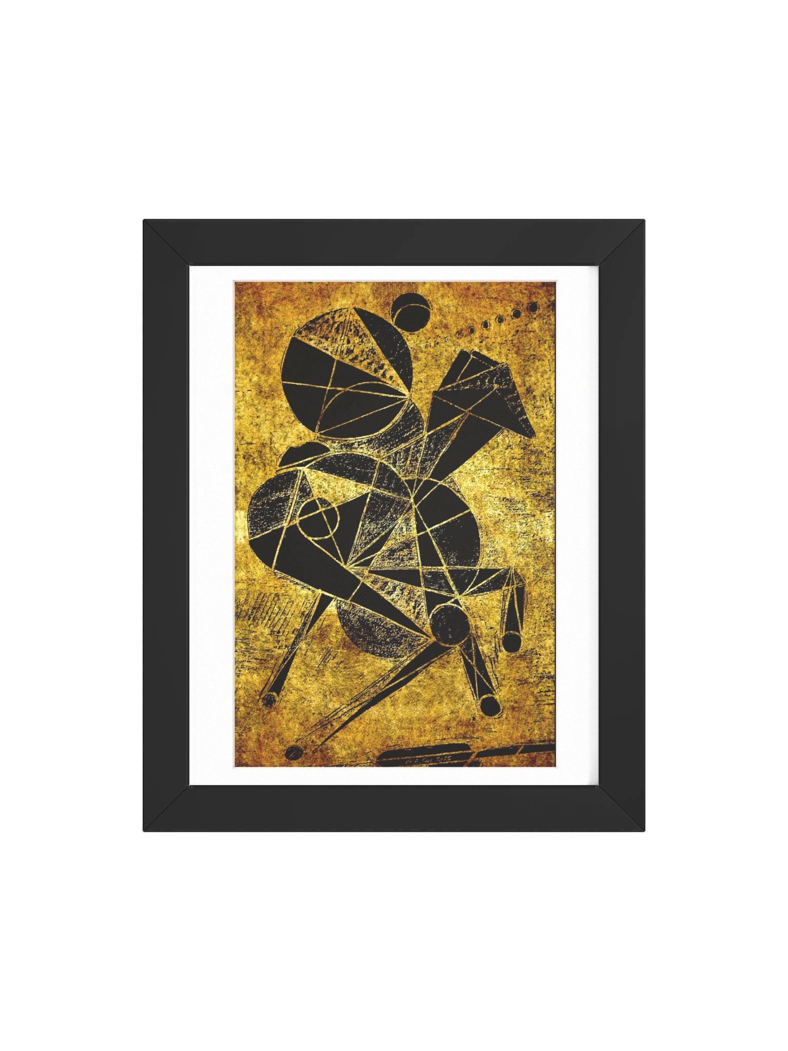 The Jokey — Fine Art Print with Frame product image (4)