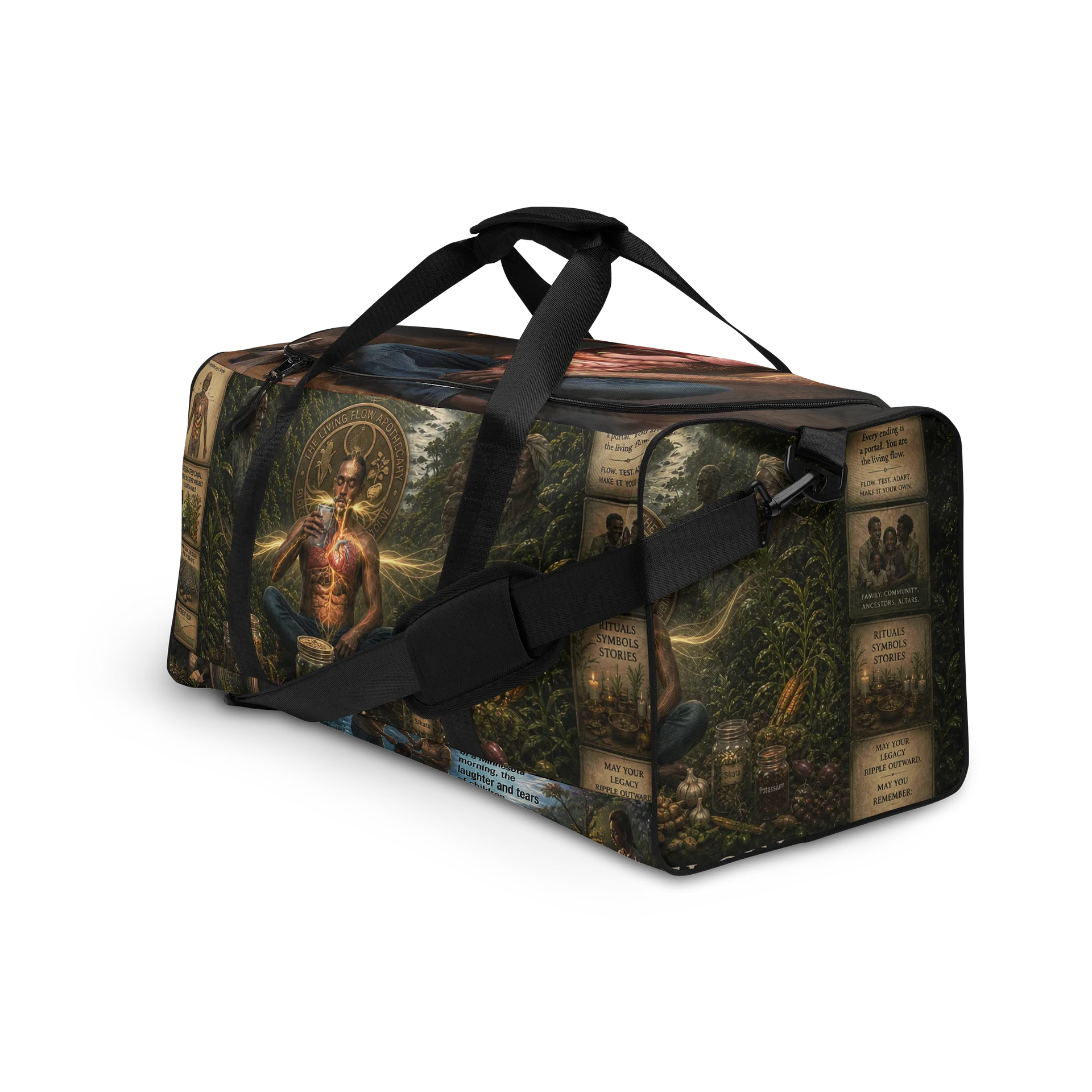 Living Flow Apothecary Duffle Bag product image (3)