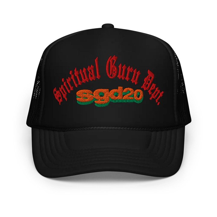 SPIRITUAL GURU BOX TRUCKER HAT UNISEX product image (1)