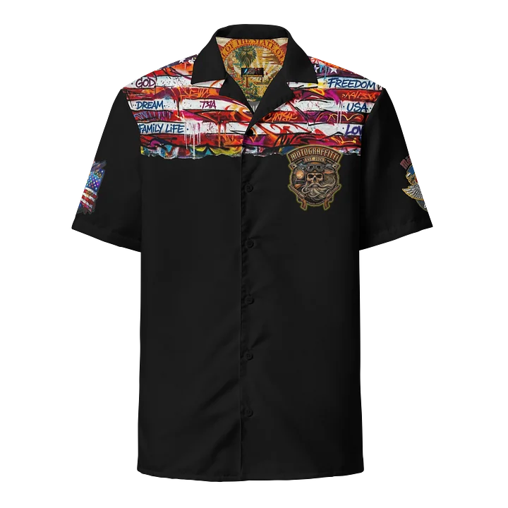MötoGraffitti O.P.E.R.A.T.O.R. Club Shirt (the 250 yr USA Anniversary vers) product image (1)