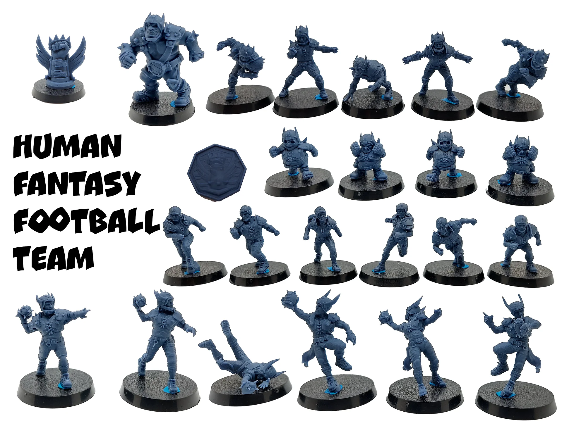 Human Fantasy Football Team - UGNI Miniatures product image (1)