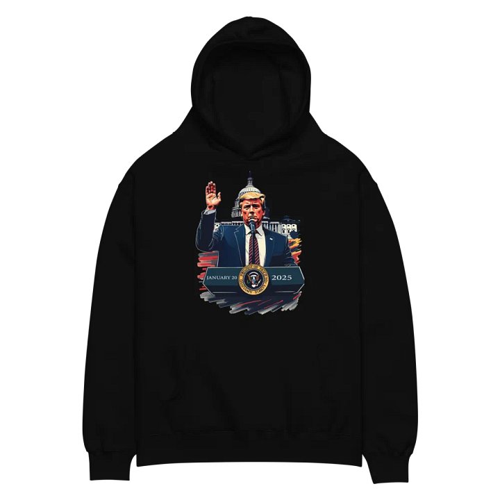 Donald Trump Oath of Office 47th President Hoodie product image (6)
